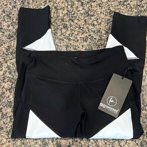 NWOT 90 Degree by Reflex Cropped Leggings